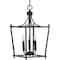 Progress Lighting Parkhurst Collection Black Three-Light Foyer P500213-031 - alternate 1